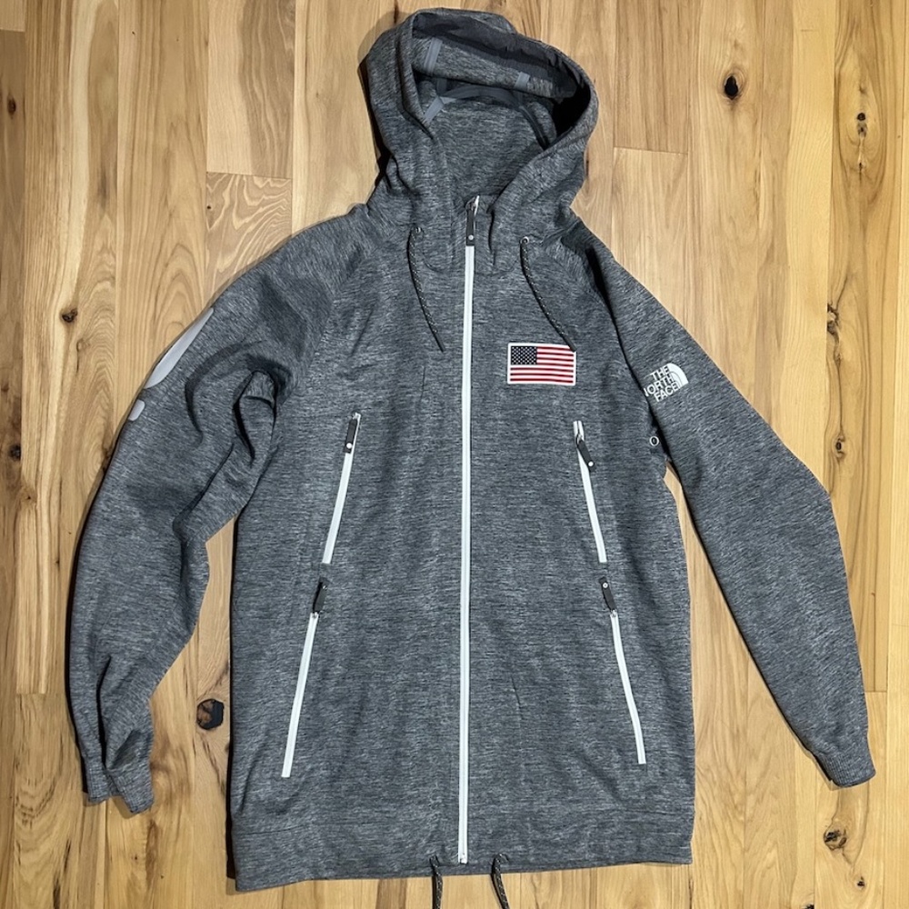 The North Face Official Olympic Freeski Team Softshell Jacket Size L